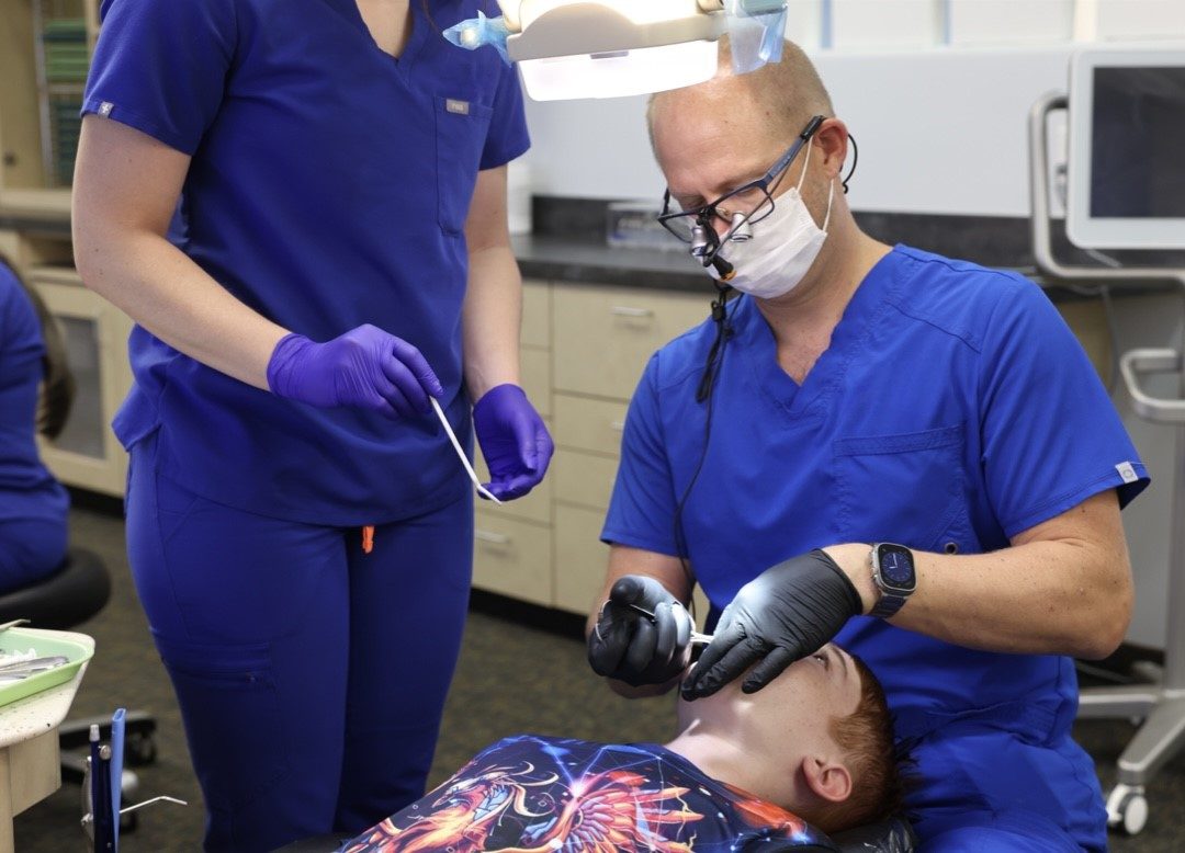 Orthodontic treatment room