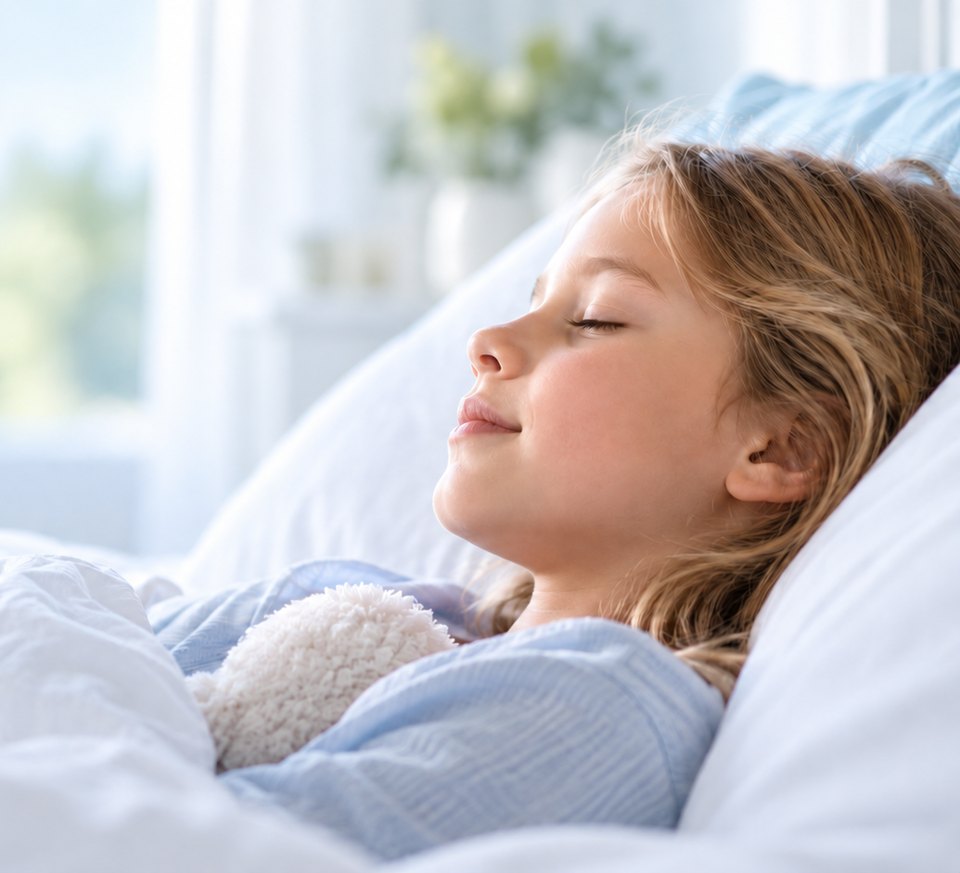Child sleeping peacefully